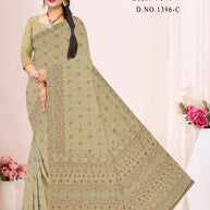 Suti Cotton Saree with Blouse Piece for Premium Ethnic and Traditional Wear | DFL-SANVI-07