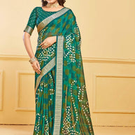 Contemporary Printed Saree with Blouse Piece for Premium Wear  | RDD-HIMANI VOL-02