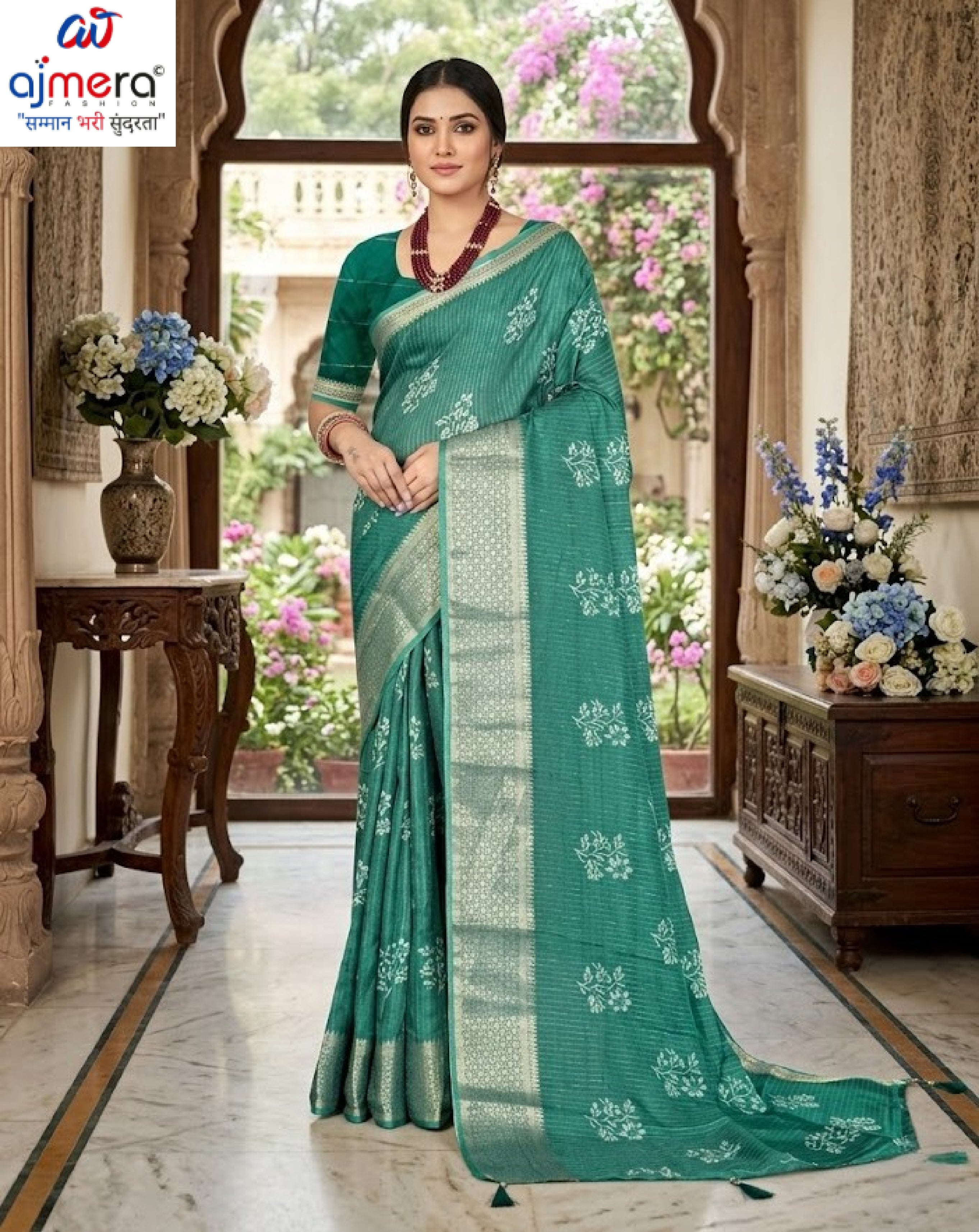 Stylish Printed Saree with Blouse Piece for Traditional Celebrations | TTS-SINDHU VOL-11