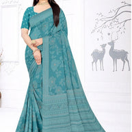 Graceful Printed Saree with Blouse Piece for Modern Ethnic Fashion | PUS-DREAM GIRL-237