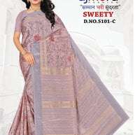 Premium Printed Saree without Blouse for Ethnic Elegance  | GLC-SWEETY