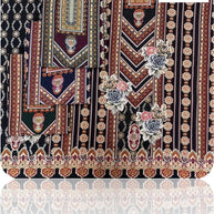 Printed Unstitched Dress Material | DAF-PAKIZA