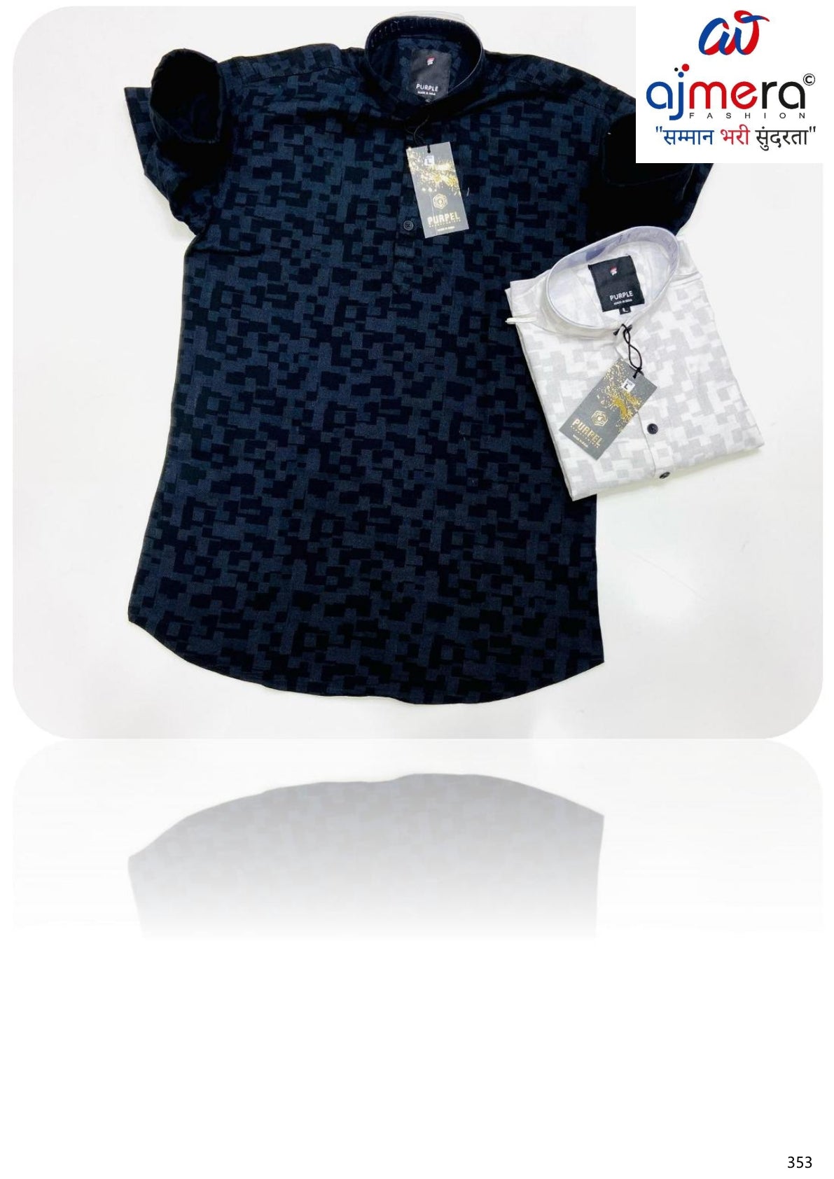 Mens Shirt Wholesale Supplier India for Retailers | MRS-LINAN PRINT KURTA