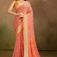 Designer Printed Saree with Blouse Piece for Special Occasions  | RMF-HOTSPOT VOL-01