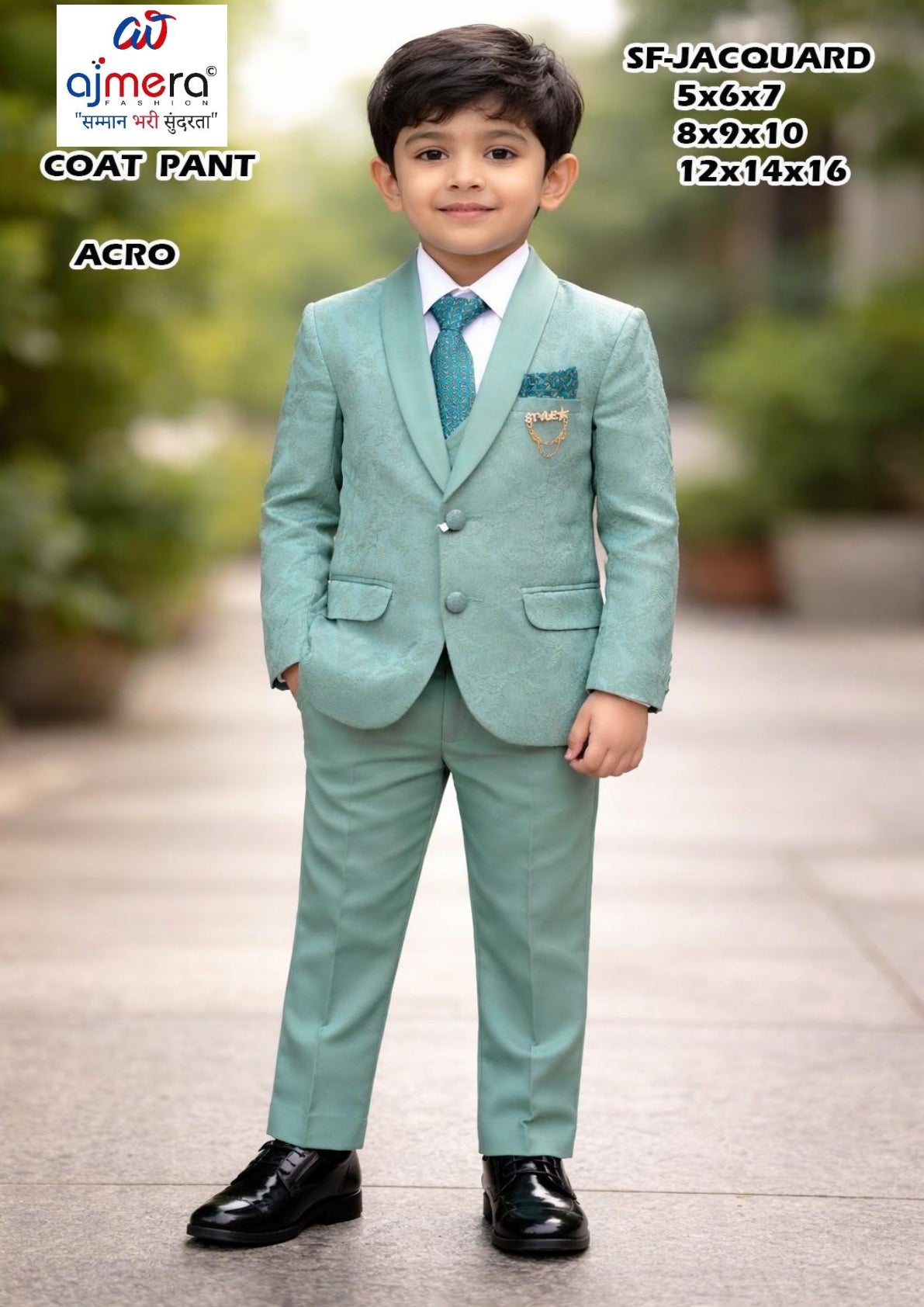 Wholesale Boys Coat Pant Set Collection | JDW-SF JACQUARD-12X16