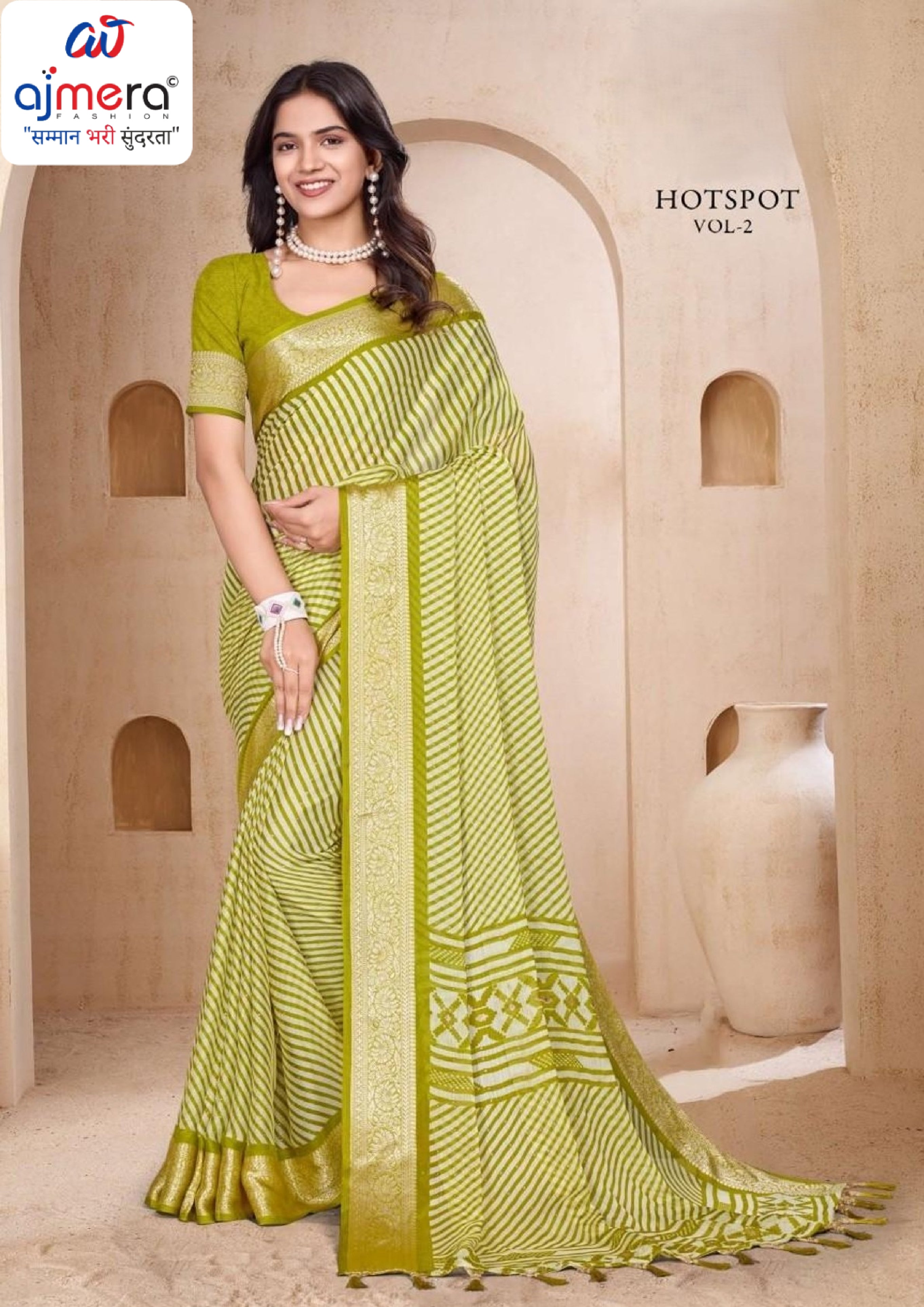 Trendy Printed Saree with Blouse Piece for Women’s Ethnic Wardrobe  | RMF-HOTSPOT VOL-2
