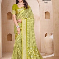 Trendy Printed Saree with Blouse Piece for Women’s Ethnic Wardrobe  | RMF-HOTSPOT VOL-2