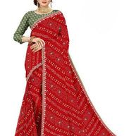 Designer Printed Saree with Blouse Piece for Special Occasions  | TD-RADHA