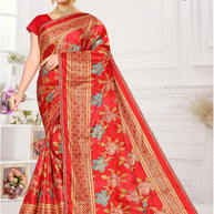 Contemporary Printed Saree with Blouse Piece for Premium Wear | SNR-GAURI RANI