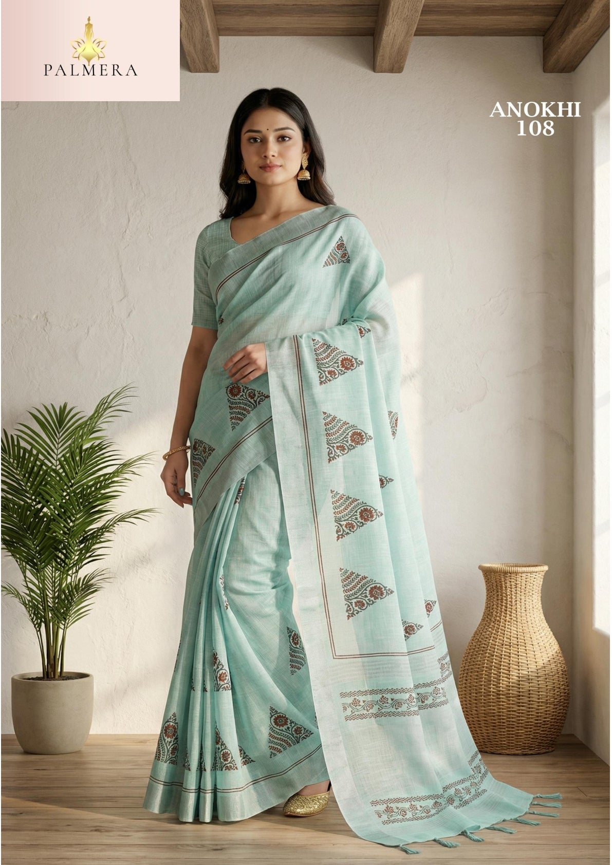 Anokhi Cotton Silk Saree with Blouse for Premium Ethnic Fashion | ALL-ANOKHI VOL-01
