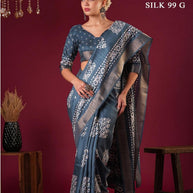 Holland Silk Kota Silk Saree with Blouse for Premium Ethnic and Traditional Wear | ALL-HOLLAND SILK-99