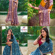 Graceful Printed Saree with Blouse Piece for Modern Ethnic Fashion  | VDT-SONAKSHI-3