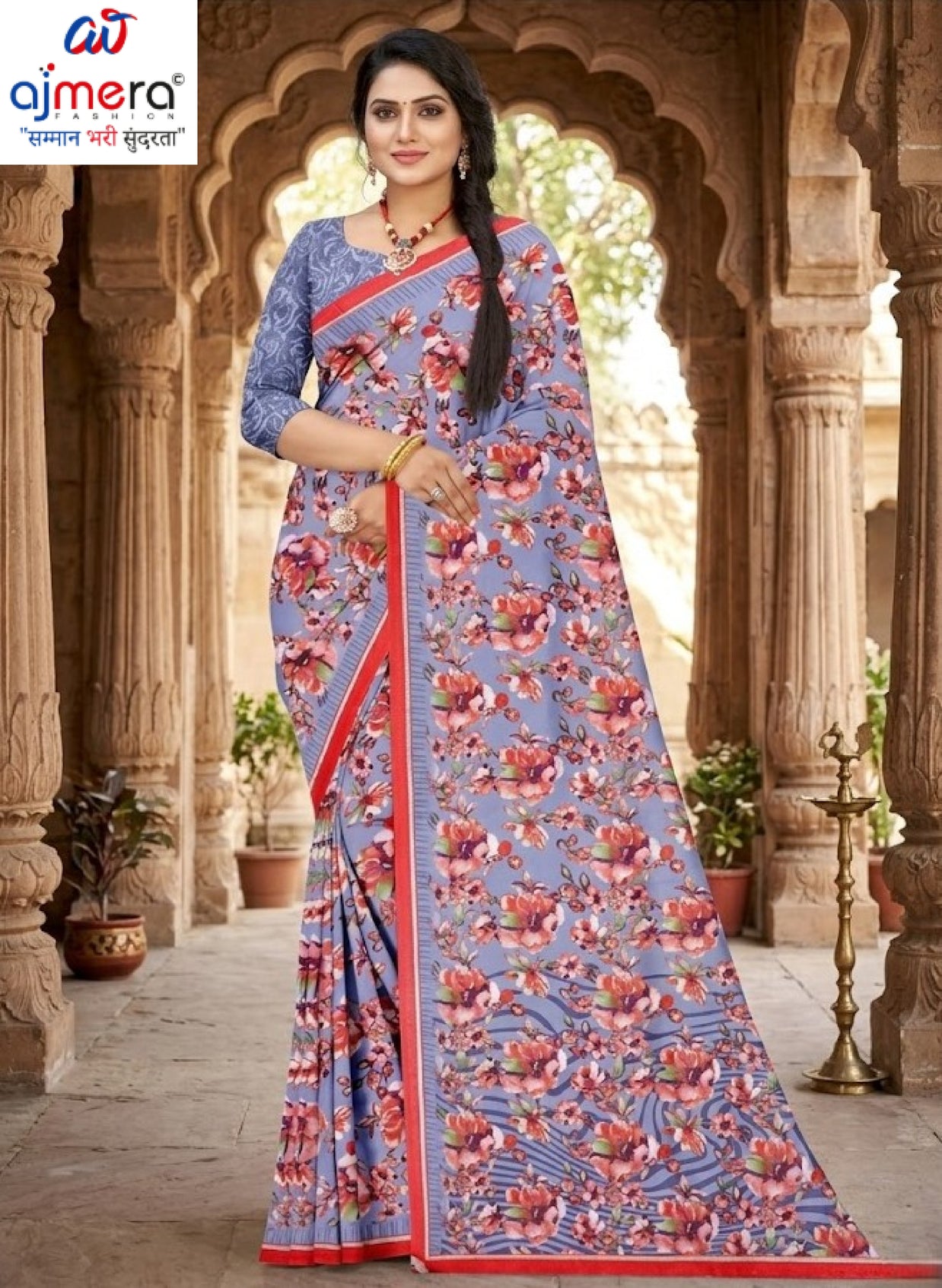 Trendy Printed Saree without Blouse for Women’s Ethnic Wardrobe | GLC-WOMEN OF INDIA