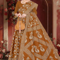 Soft Cotton Saree with Blouse Piece for Premium Ethnic and Traditional Wear | TLS-LUCKNOW COTTON WITH BP