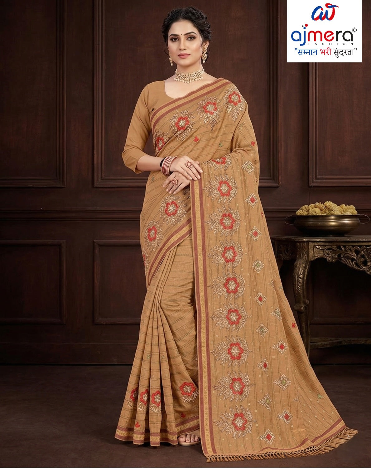 Designer Cotton Saree with Without Blouse for Premium Ethnic and Traditional Wear | PJA-CHANDRA KALA