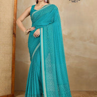 Stylish Printed Saree with Blouse Piece for Traditional Celebrations | RMF-PARI VOL-7