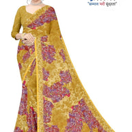 Premium Printed Saree with Matching Blouse Piece for Ethnic Elegance  | TTS-KAVERI