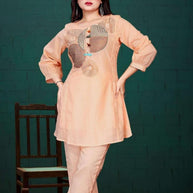 Designer Contemporary Co-Ord Kurti Set for Women | SMY-ALORA