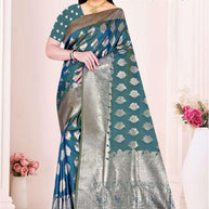 Graceful Jacquard Silk Saree with Blouse Piece for Timeless Ethnic Fashion | TUL-MALBARI SILK VOL-50