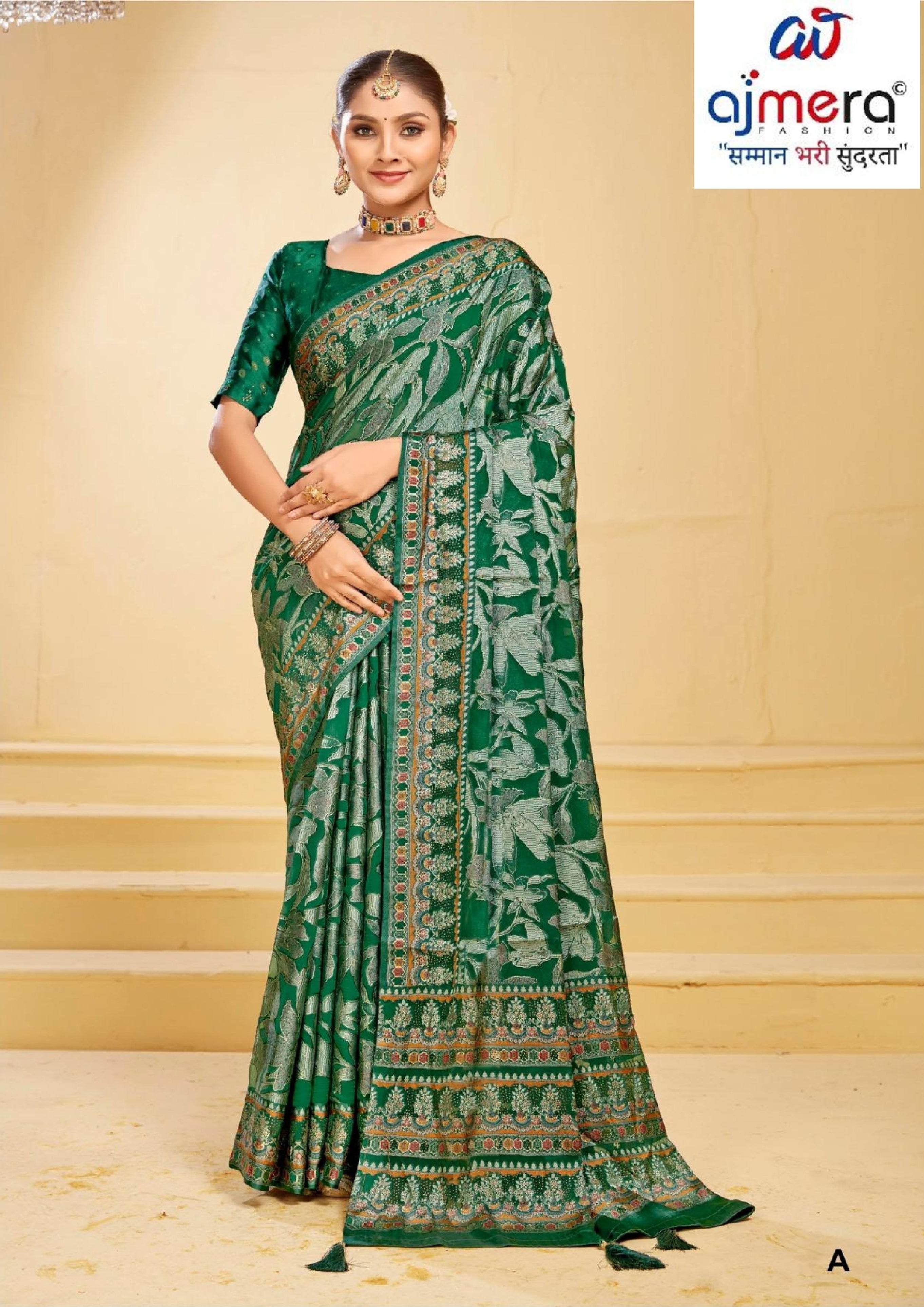 Beautiful Printed Saree with Blouse Piece for Cultural Celebrations  | RDD-VISHAKHA VOL-02