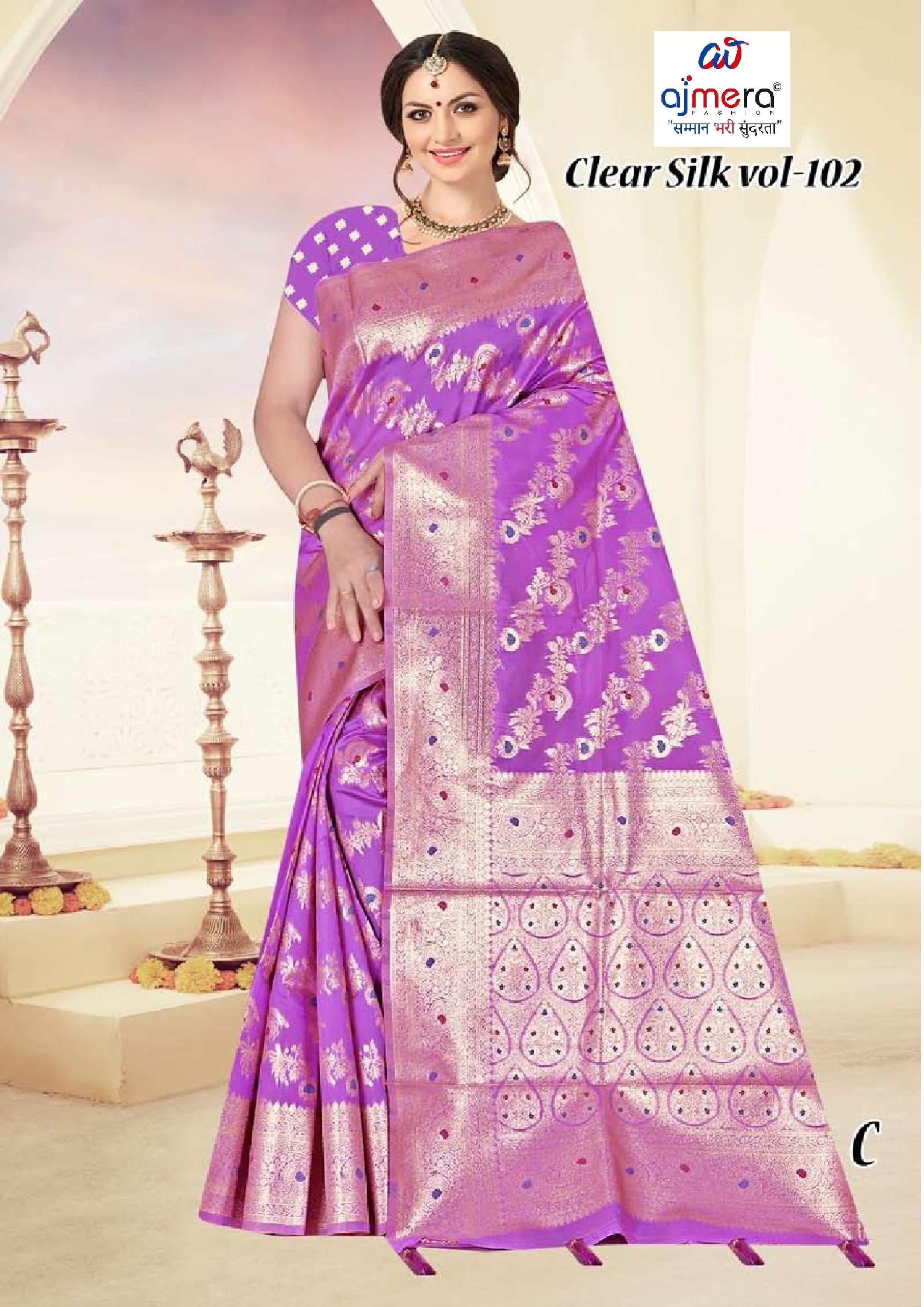 Premium Craft Jacquard Silk Saree With Blouse Piece | TUL-CLEAR SILK VOL-102