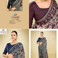 Designer Printed Saree with Blouse Piece for Special Occasions  | RDD-OJASVI VOL-2