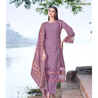 Premium Designer Unstitched Suit Set | S77-YASMEEN