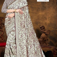 Graceful Jacquard Silk Saree with Blouse Piece for Timeless Ethnic Fashion | PLP-NEW EARTH