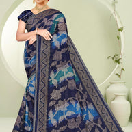 Exclusive Printed Saree with Blouse Piece for Elegant Ethnic Look  | SNR-JIVANIYA