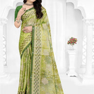 Fashionable Printed Saree with Blouse Piece for Festive Collection | TTS-HEENA VOL-28