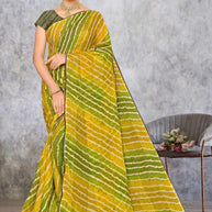 Chic Printed Saree with Blouse Piece for Sophisticated Ethnic Style | SNR-JUMP