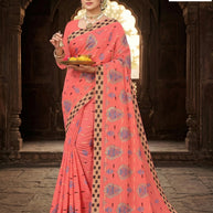Handloom Cotton Saree with Without Blouse for Premium Ethnic and Traditional Wear | PJA-HETAL