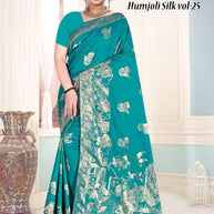 Modern Jacquard Silk Saree With Blouse Piece | TUL-HUMJOLI SILK VOL-25