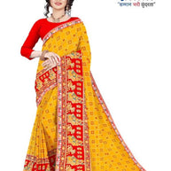 Georgette Print Loose Saree with Blouse for Premium Ethnic and Traditional Wear | TD-MITHASH
