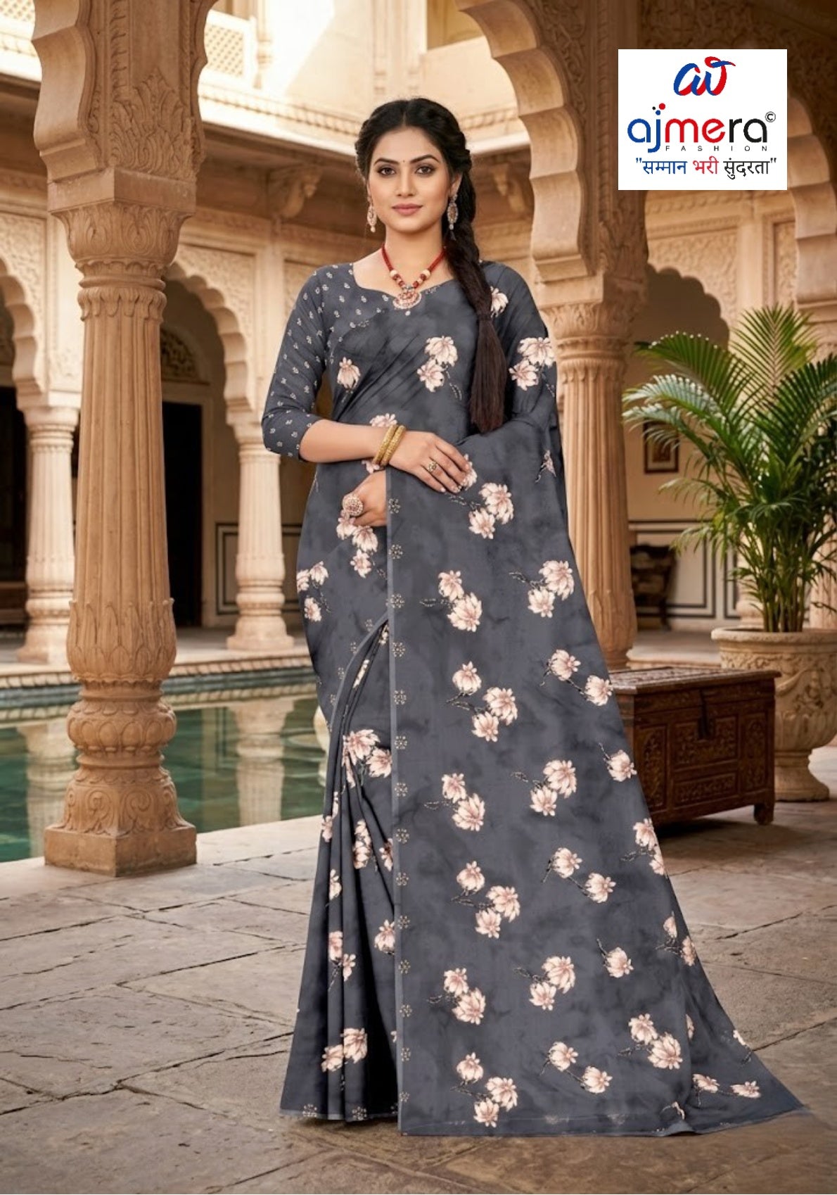 Trendy Printed Saree with Blouse Piece for Women’s Ethnic Wardrobe | GLC-PARVANA