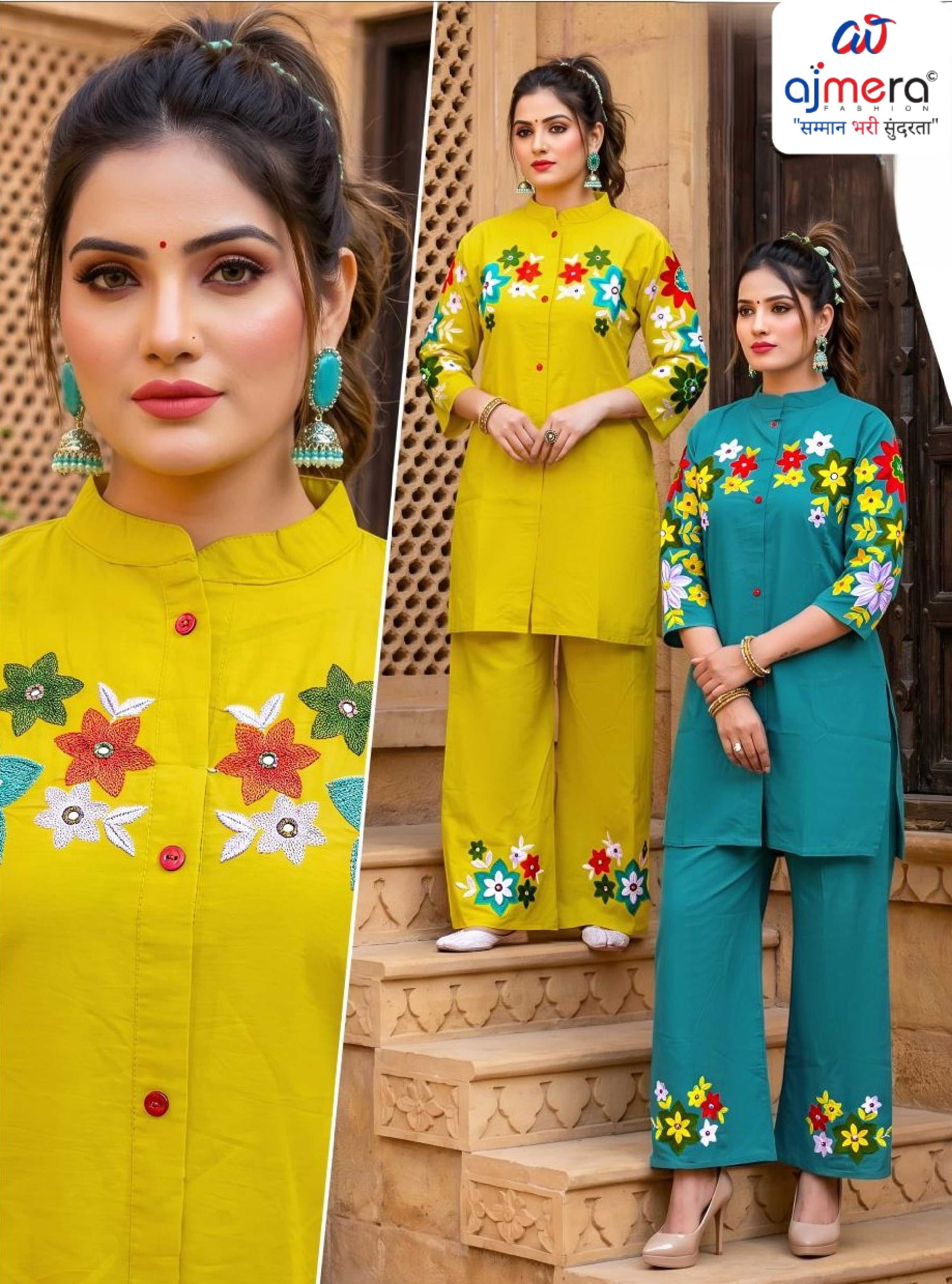 Designer Co-Ord Kurti Set for Women | SHP-JAWA