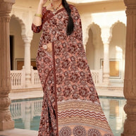 Designer Printed Saree without Blouse for Special Occasions | GLC-DIL LAGGI