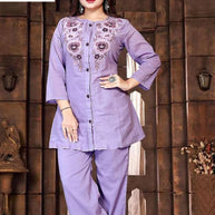 Designer Contemporary Co-Ord Kurti Set for Women | SMY-ALORA
