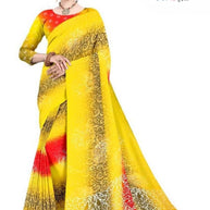Moss Print Loose Saree with Blouse for Premium Ethnic and Traditional Wear | TD-DHAMAKA