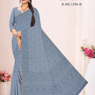 Suti Cotton Saree with Blouse Piece for Premium Ethnic and Traditional Wear | DFL-SANVI-07