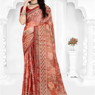 Fashionable Printed Saree with Blouse Piece for Festive Collection | TTS-HEENA VOL-28