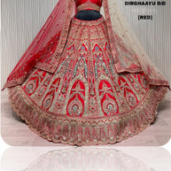 Hand Work Lehenga Blouse With Lehenga Dupatta Manufacturer Supplier Exporter|ABF-DIRGHAYU