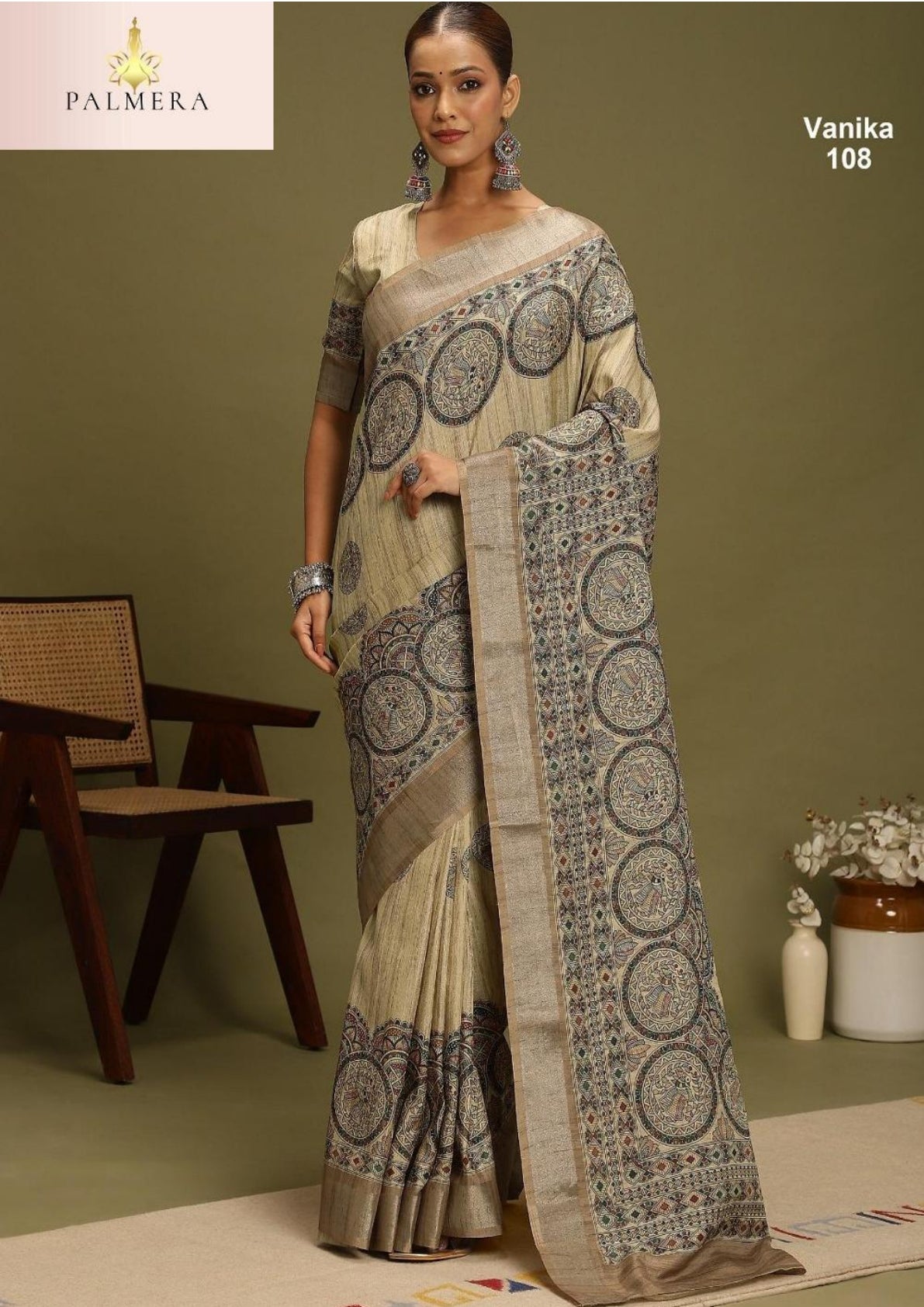 Palmera Saree Manufacturer and Palmera Saree Supplier | ALL-VANIKA VOL-01