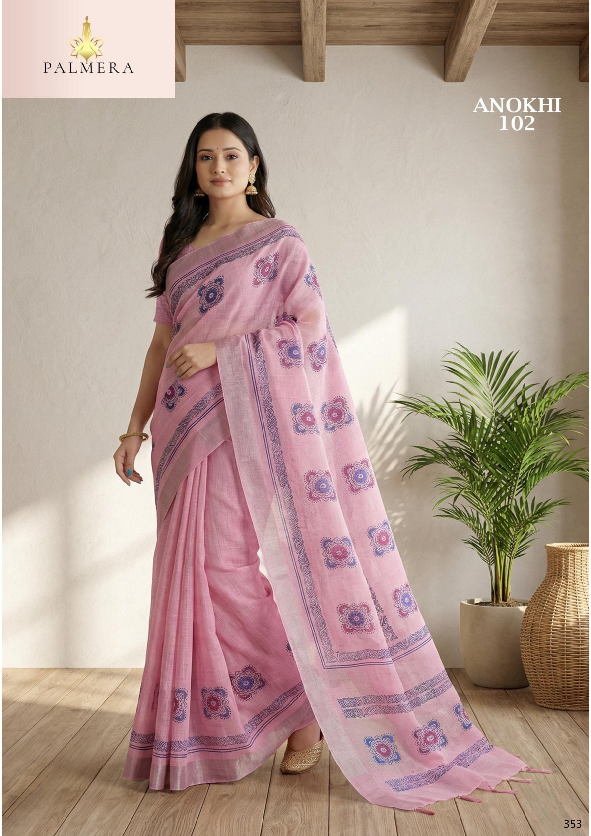 Anokhi Cotton Silk Saree with Blouse for Premium Ethnic Fashion | ALL-ANOKHI VOL-01