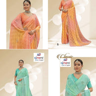 Chic Printed Saree with Blouse Piece for Sophisticated Ethnic Style  | RDD-BHUMIKA