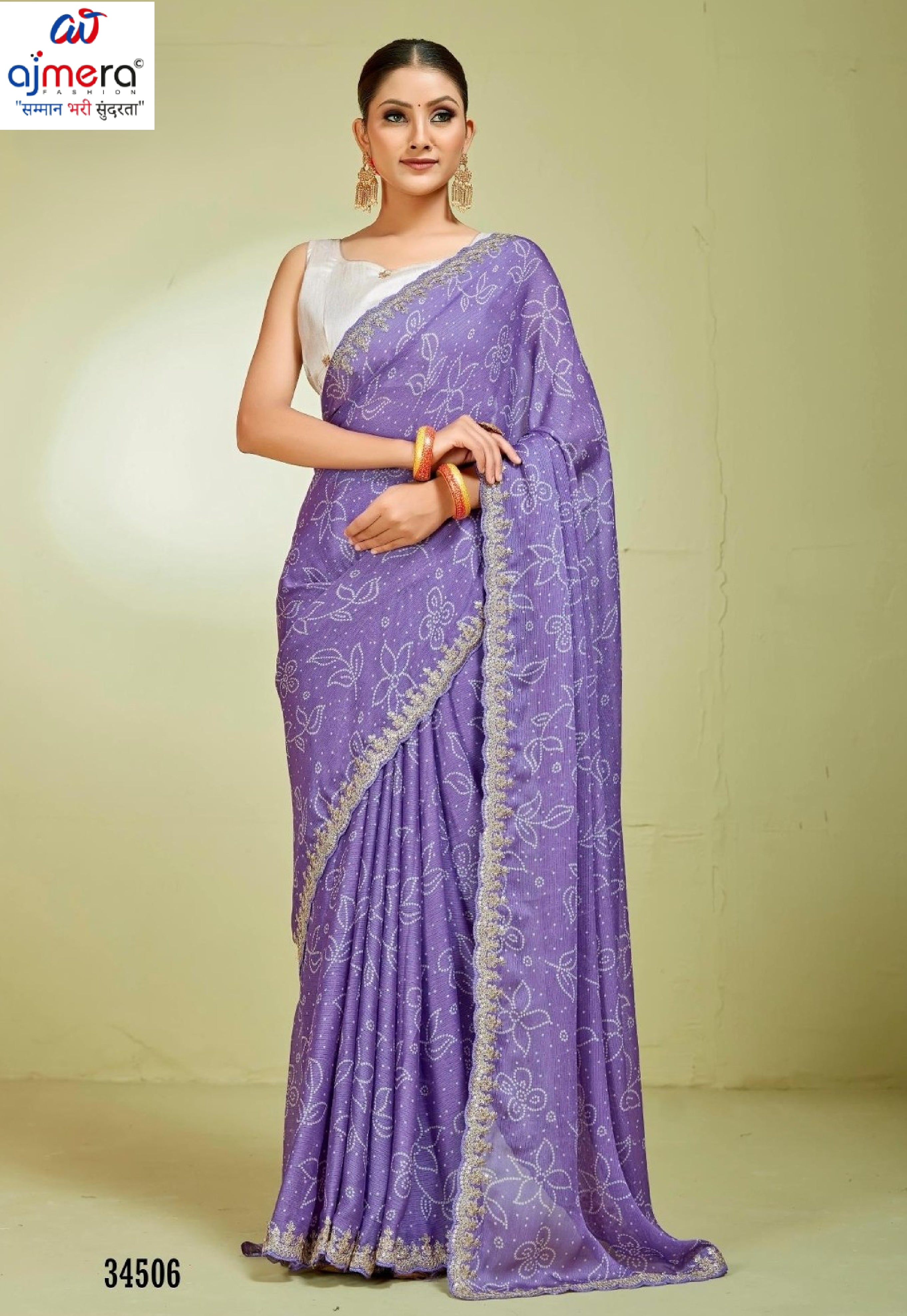 Elegant Printed Saree with Designer Blouse Piece for Festive Wear | RDD-SIGNATURE