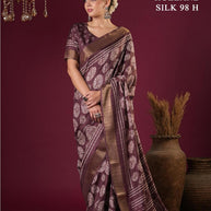 Holland Silk Kota Silk Saree with Blouse for Premium Ethnic and Traditional Wear | ALL-HOLLAND SILK-98