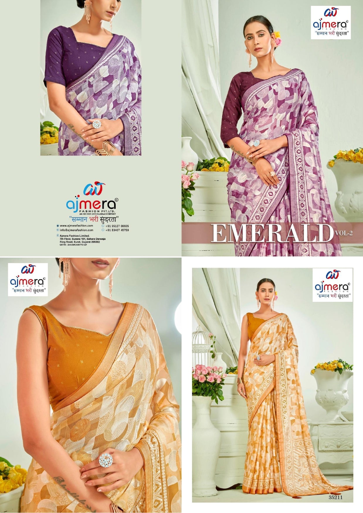 Beautiful Printed Saree with Blouse Piece for Cultural Celebrations  | RDD-EMERALD VOL-02