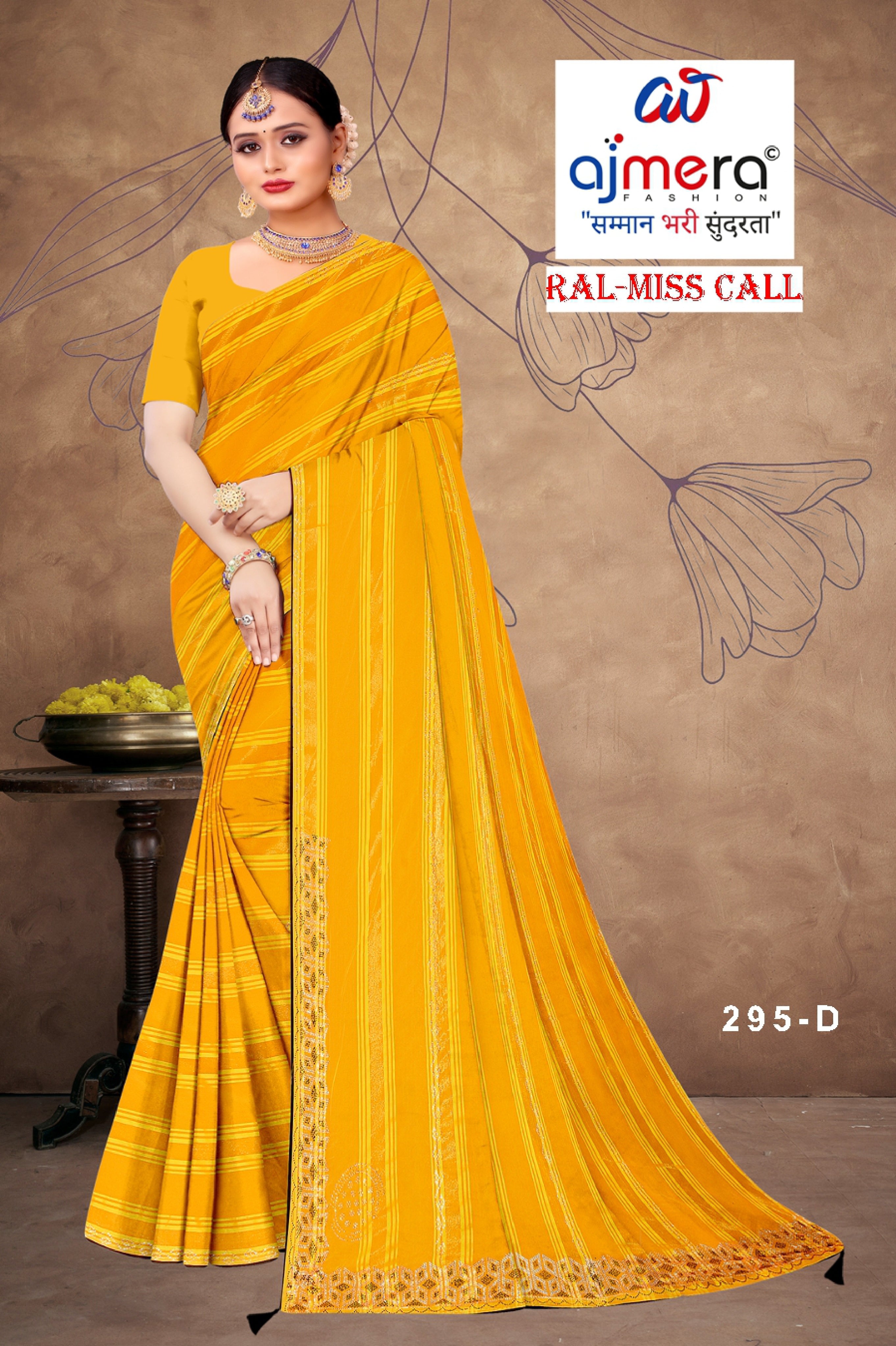 Matching Saree Supplier with Blouse Piece for Premium Ethnic and Traditional Wear | RAL-MISS CALL
