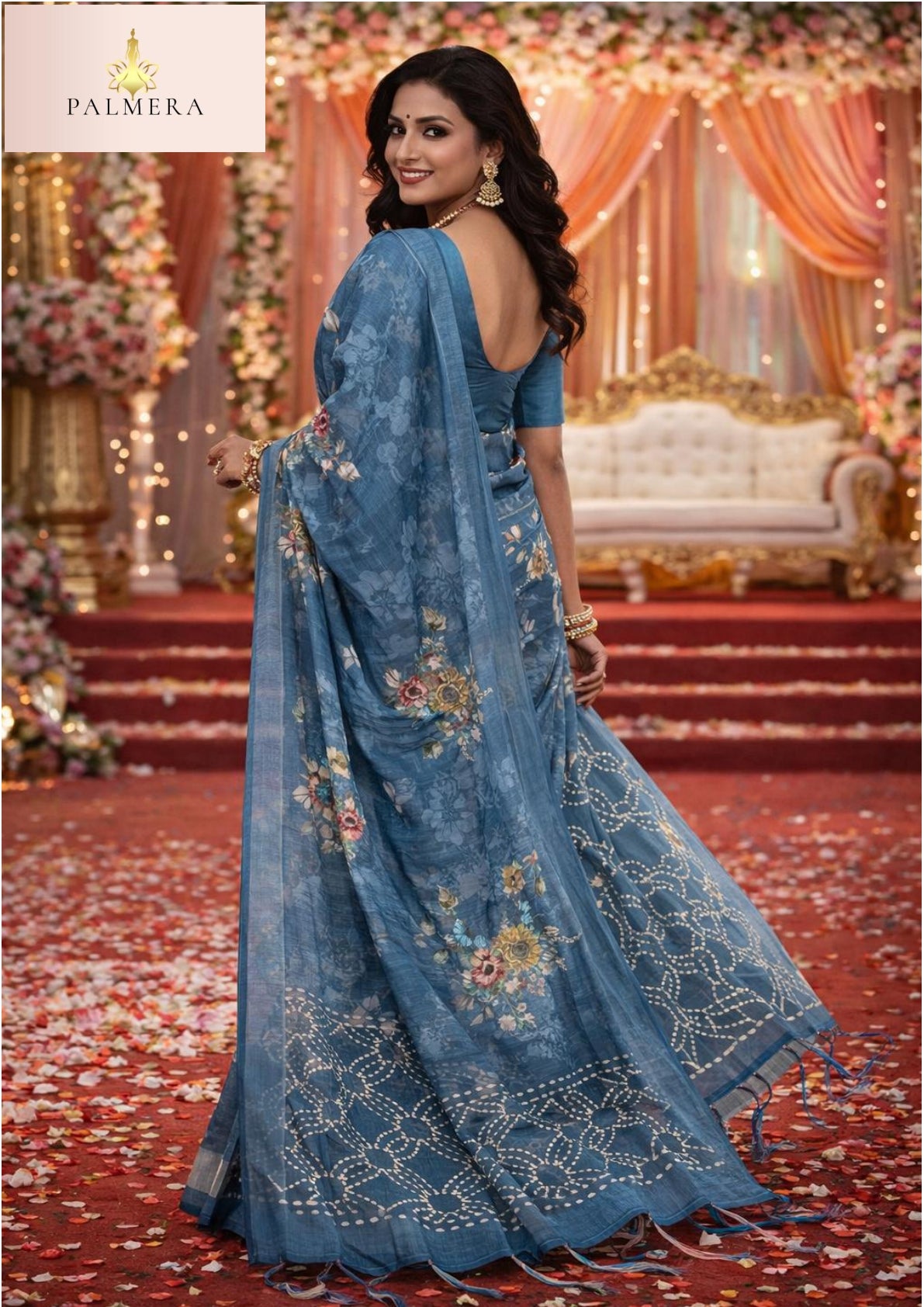 Palmera Saree Manufacturer with Blouse Piece for Premium Ethnic and Traditional Wear | ALL-AARADHANA VOL-25